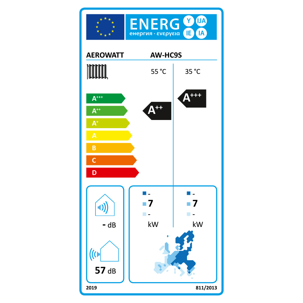 Warmtepomp AEROWATT AW-HC9S 9kW - Afbeelding 5